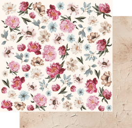 Uniquely Creative - Vintage Walls - 12x12 Pattern Paper "Modiste Boutique"