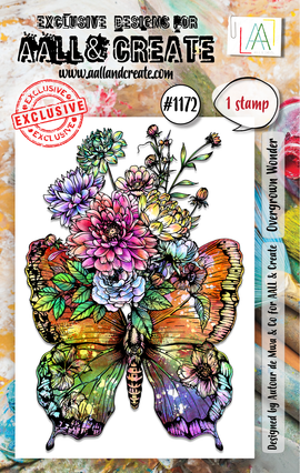 AALL & Create - A7 Photopolymer Clear Stamp Set #1172 - Overgrown Wonder (1pc)