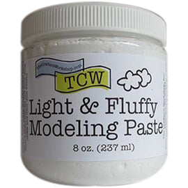 The Crafters Workshop - Light & Fluffy Modeling Paste (8oz)