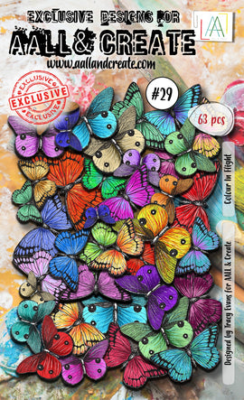 AALL & Create - Ephemera #29 - Colour In Flight (63pcs)