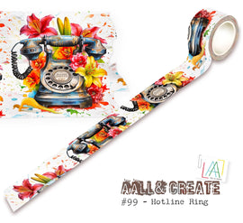 AALL & Create - Layer It Up Washi Tape #99 - Hotline Ring