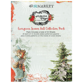 49 and Market - Evergreen Season - 6x8 Collection Pack (24 Sheets)