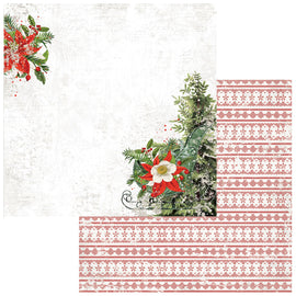 49 and Market - Evergreen Season - 12x12 Paper "Rejoice In The Season"