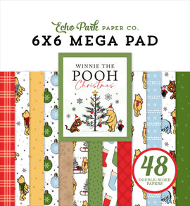 Echo Park - Winnie the Pooh Christmas - 6x6 Paper Pad Mega (48pg)