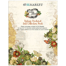 49 and Market - Vintage Orchard - 6x8 Collection Pack (24 Sheets)