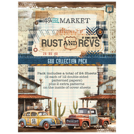 **Pre-Order** 49 and Market - Rust and Revs - 6x8 Collection Pack (24 Sheets) (ETA End Aug 24)