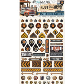 **Pre-Order** 49 and Market - Rust and Revs - Wishing Bubbles Epoxy Stickers (ETA End Aug 24)