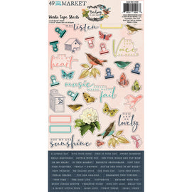 49 and Market - Birdsong - Washi Sheet Set (2pcs) (ETA End Sep 24)