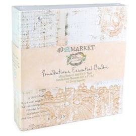 **Pre-Order** 49 and Market - Toddler Time - Foundations Essential Binder 6"x8" Album - Coral (ETA End Jan 25)