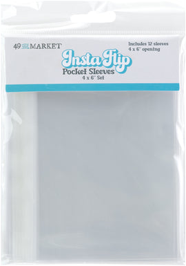 49 and Market - Insta Flip - Pocket Sleeves - 4x6in Set