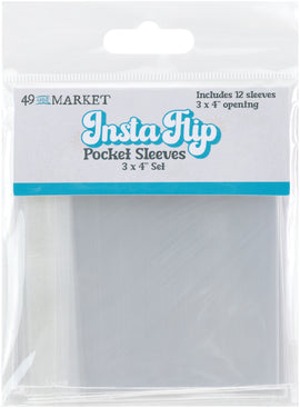 49 and Market - Insta Flip - Pocket Sleeves - 3x4in Set