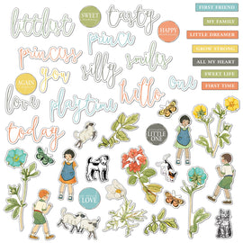 **Pre-Order** 49 and Market - Toddler Time - Chipboard Assortment (ETA End Jan 25)