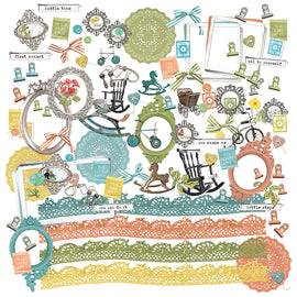 **Pre-Order** 49 and Market - Toddler Time - Laser Cut Elements (Ephemera) (ETA End Jan 25)