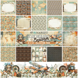 **Pre-Order** 49 and Market - Wanderlust Explorer - 12x12 Collection Pack (8 Sheets) (ETA End Mar 25)