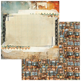 **Pre-Order** 49 and Market - Wanderlust Explorer - 12x12 Paper "Globe Adventures" (ETA End Mar 25)