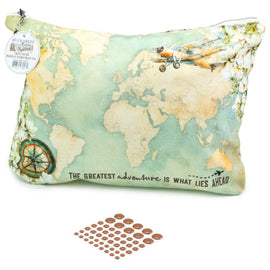 **Pre-Order** 49 and Market - Wanderlust Explorer - Essentials Project Tote with Enamel Dots (ETA End Mar 25)