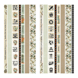 **Pre-Order** 49 and Market - Wanderlust Explorer - Washi Sheet Set (2pcs) (ETA End Mar 25)