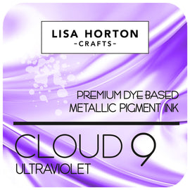 Lisa Horton Crafts - Cloud 9 - Metallic Pigment Ink Pad - Ultraviolet