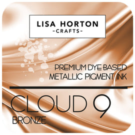 Lisa Horton Crafts - Cloud 9 - Metallic Pigment Ink Pad - Bronze