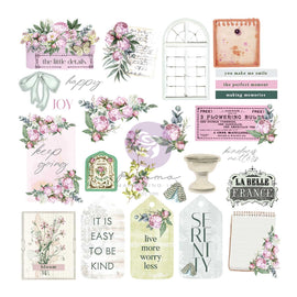 Prima Marketing - Serene Petals - Ephemera "Garden Tags" (50 Pieces)