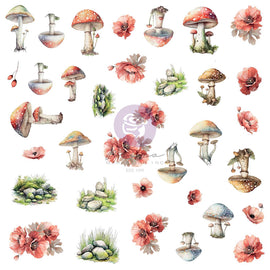 Prima Marketing - Return to Wonderland - Ephemera "Wonderland Forest Finds" (70 Pieces)