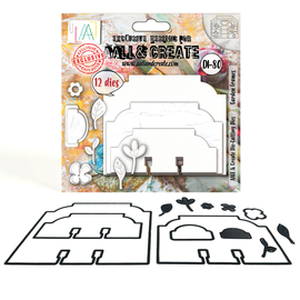 AALL & Create - Dies #80 - MemoryDex Garden Frames (12 dies)