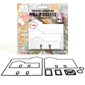 AALL & Create - Dies #81 - MemoryDex Envelope Charm (8 dies)