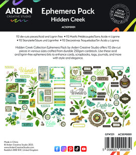 **Pre-Order** Arden Creative Studio - Hidden Creek - Ephemera (ETA End Feb 25)