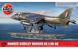 Airfix - Model Kit - Hawker Siddeley Harrier GR.1/AV-8A 1:72 (Skill Level 2)