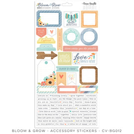 Cocoa Vanilla - Bloom & Grow - Accessory Stickers