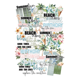 Uniquely Creative - Coastal Bliss - Creative Cuts (Ephemera)