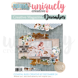 Uniquely Creative - Coastal Bliss- Inspiration Magazine (Book Only)