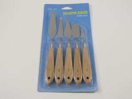 Das - Metal Palette Knives - Set of 5