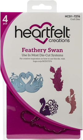 Heartfelt Creations - Calla Lily - Feathery Swan - Die Set