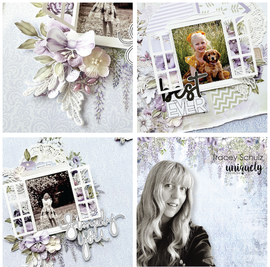 Uniquely Creative - Wisteria Lane Two Layouts Class - Sunday 6 Oct 24 - 12:30pm to 3:00pm