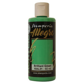 Stamperia - Allegro Paint - Brilliant Green 60ml