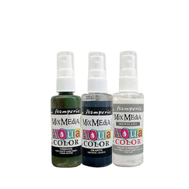 Stamperia - Gear Up For Christmas - Mix Media Aqua Color Spray (3pk)