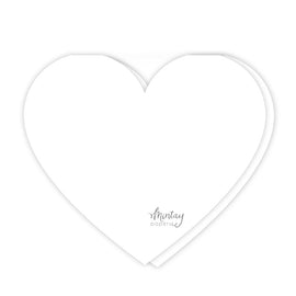 Mintay Basics - Heart Card Base - White (5pcs)