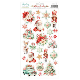 Mintay - Merry & Joy - 6x12 Paper Stickers "Elements"