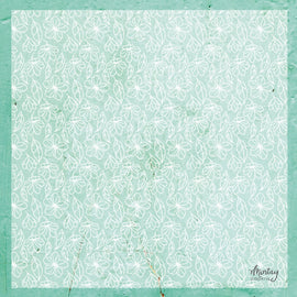 Mintay - 12x12 Decorative Vellum - Flowers 2