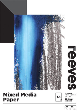 Reeves - A4 Mixed Media Pad (15 pack)