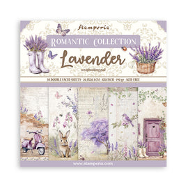 Stamperia - Lavender - 8x8 Paper Pack