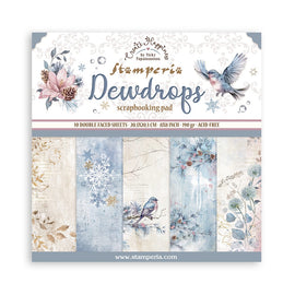 Stamperia - Create Happiness Dewdrops - 8x8 Paper Pack