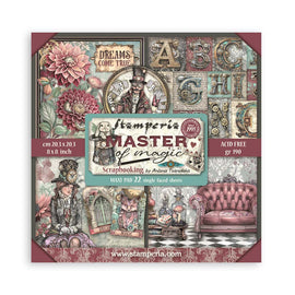 Stamperia - Master of Magic - 8x8 Maxi Pad (22 S/S Sheets)