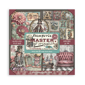 Stamperia - Master of Magic - 12x12 Maxi Pad (22 S/S Sheets)