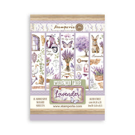 Stamperia - Lavender - Washi Pad (8 Sheets)