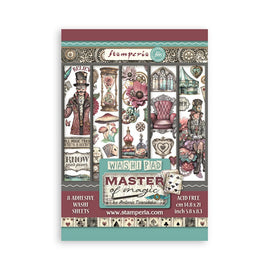 Stamperia - Master of Magic - Washi Pad (8 Sheets)