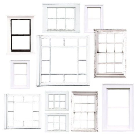 49 and Market - Summer Porch - Die Cut Window Frames