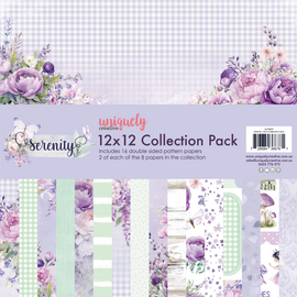 Uniquely Creative - Serenity - 12x12 Collection Pack