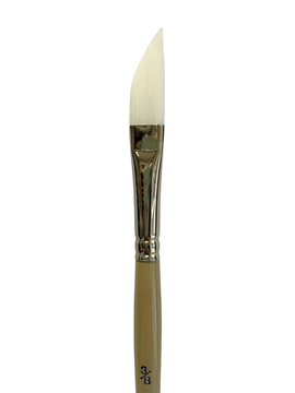 Das - White Taklon Dagger Brush 3/8" (S9970)